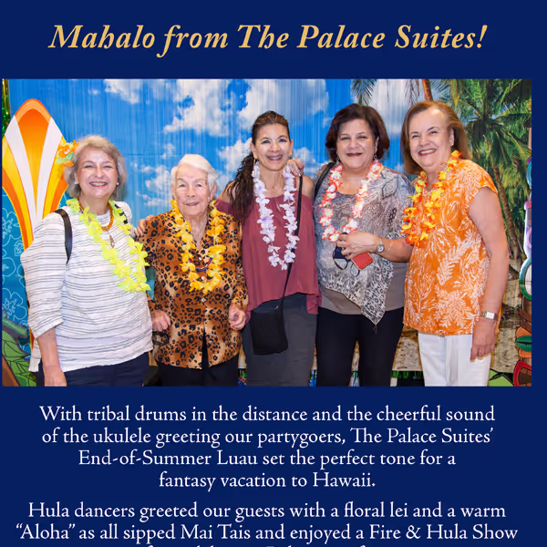 A Mid-Summer Luau