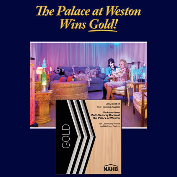 The Palace at Weston Wins Gold