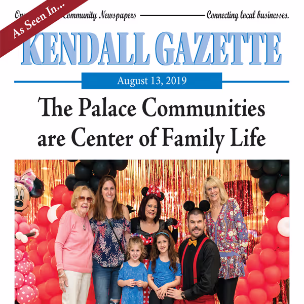 The Palace Communities are Center of Family Life