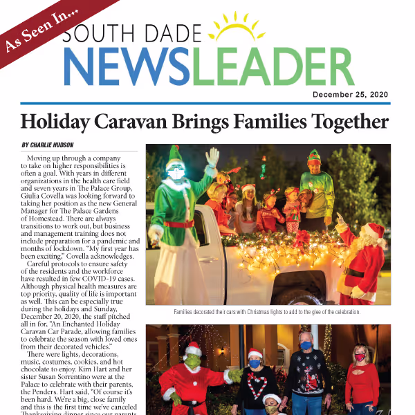Holiday Caravan Brings Families Together