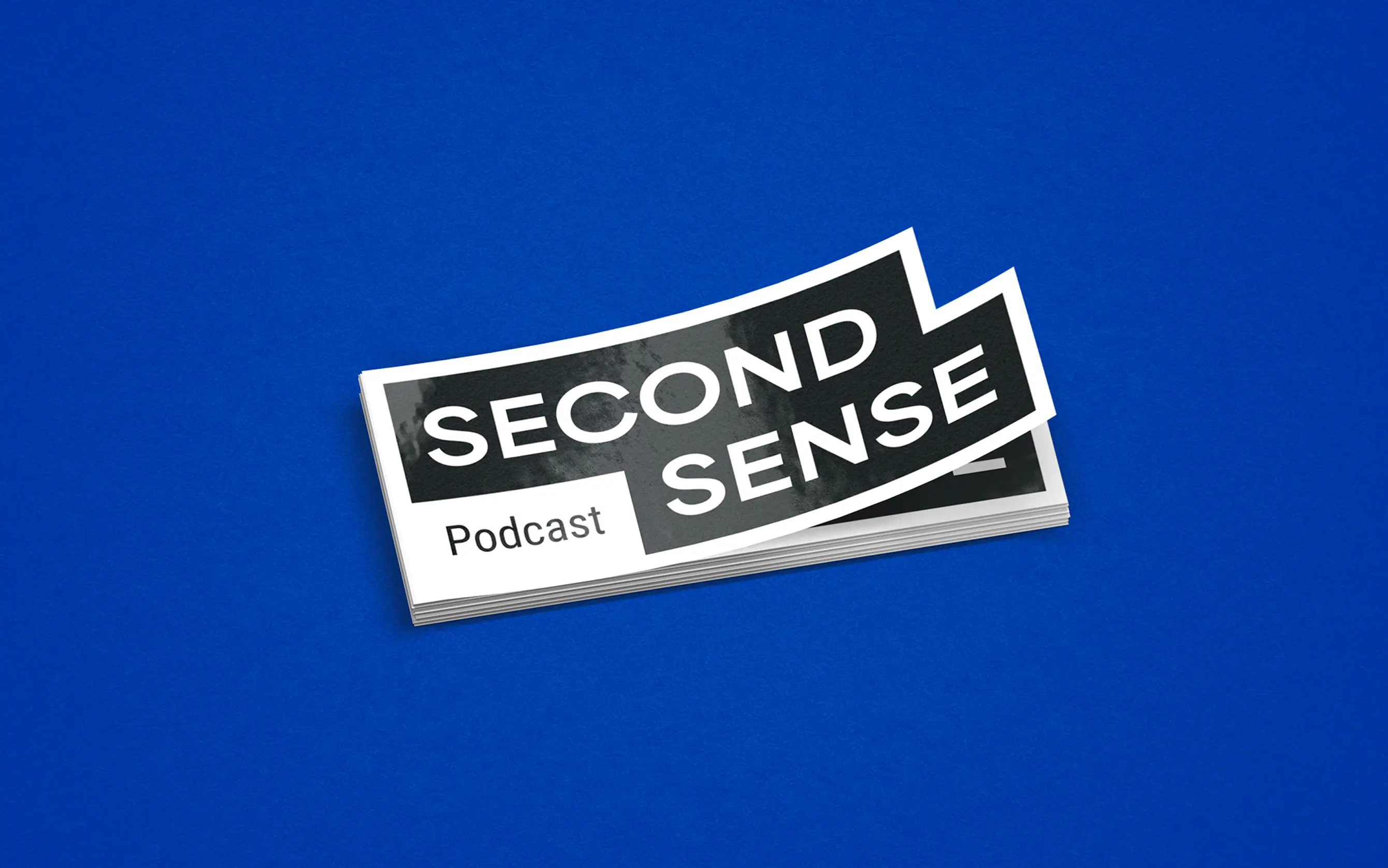 Second Sense logo sticker