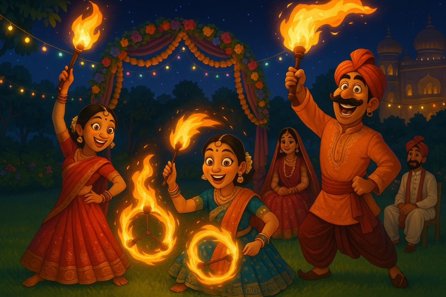 Book Fire Performers for a Dazzling Outdoor Act