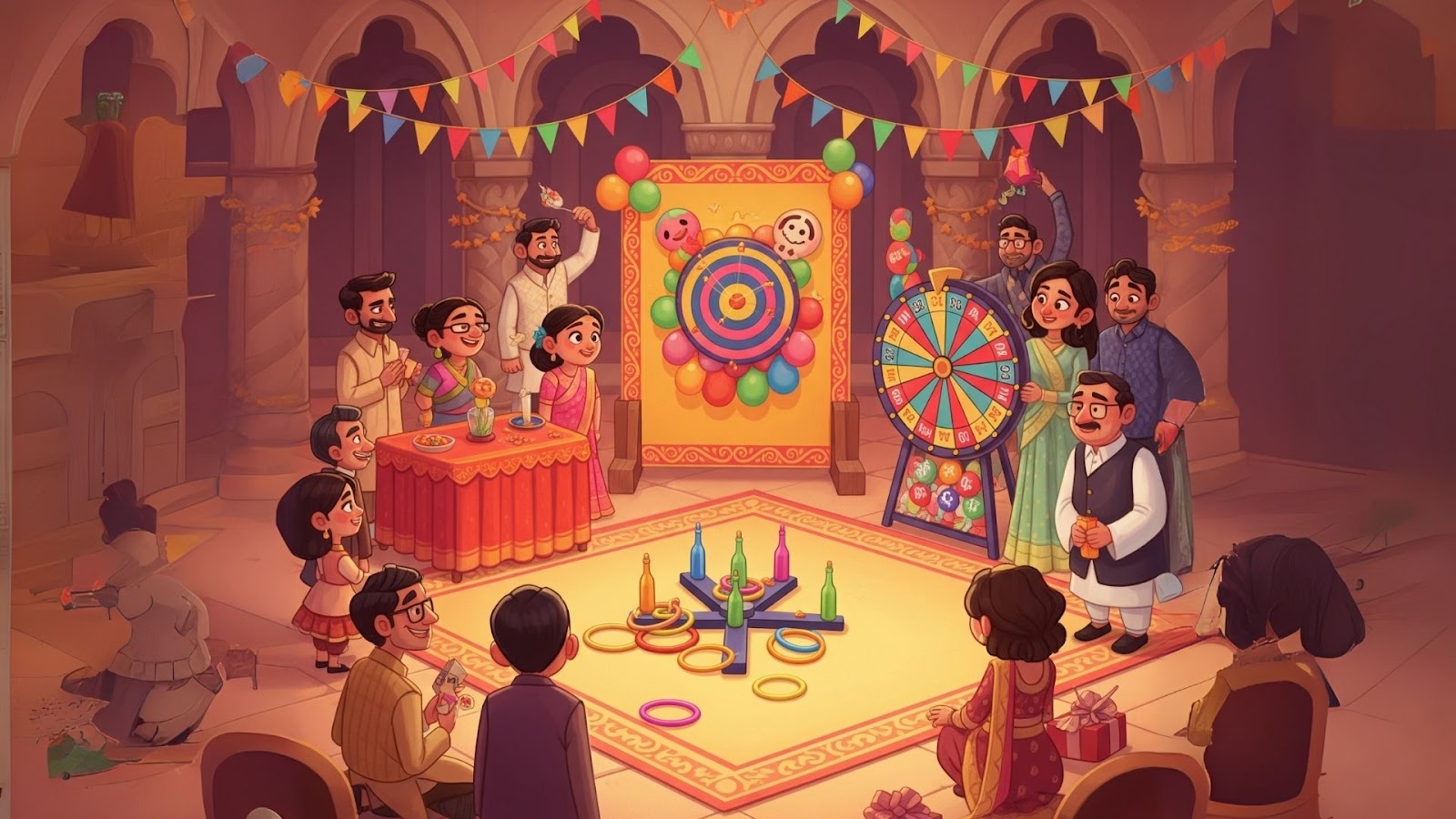 Turn the Mehendi Function into a Mini Game Zone