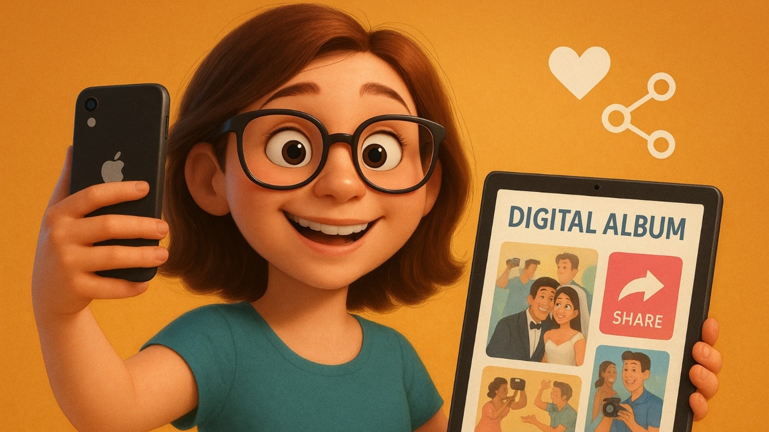 Digital Album & Social Sharing