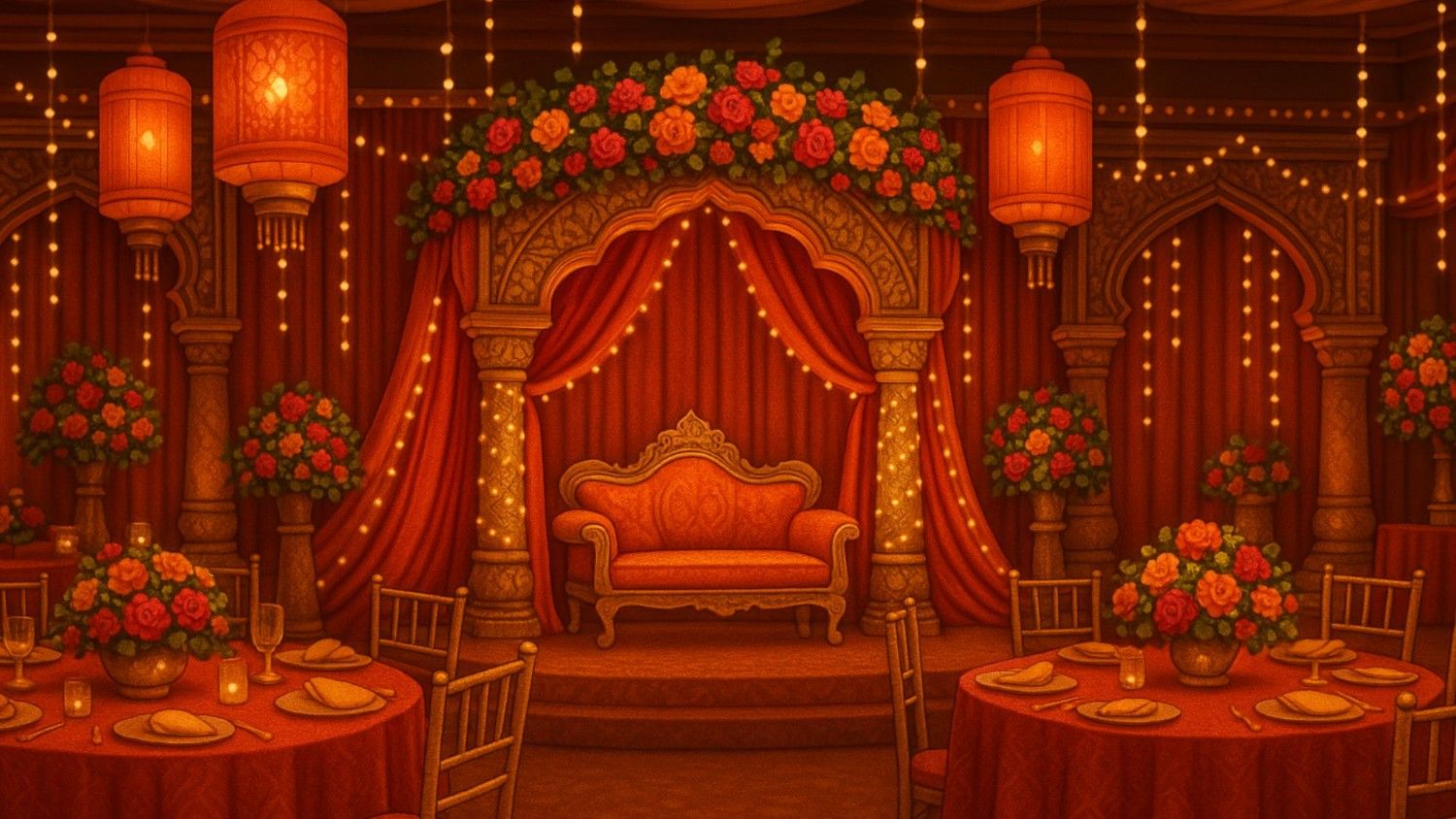 Importance of Wedding Reception Décor