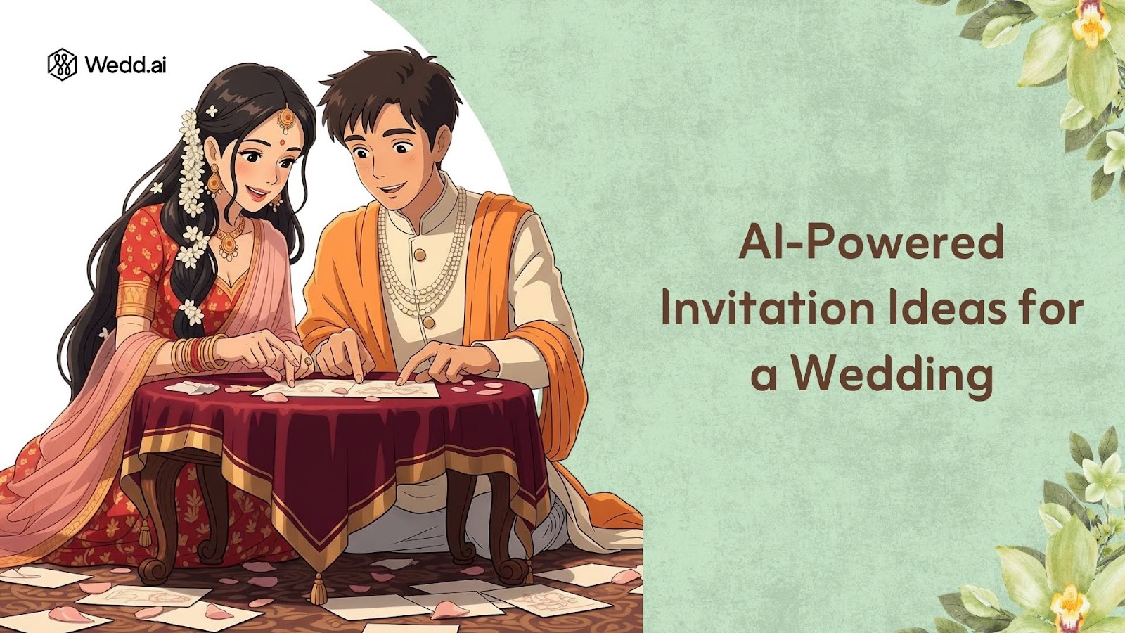 AI-Powered Invitation Ideas for a Wedding 