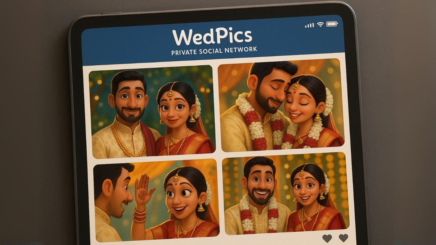 Private Wedding Social Network (Apno Ka Digital Mehfil)