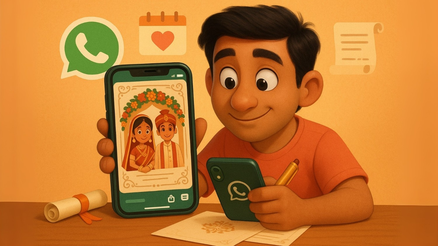 Quick Tips for Crafting the Perfect WhatsApp Wedding Invite