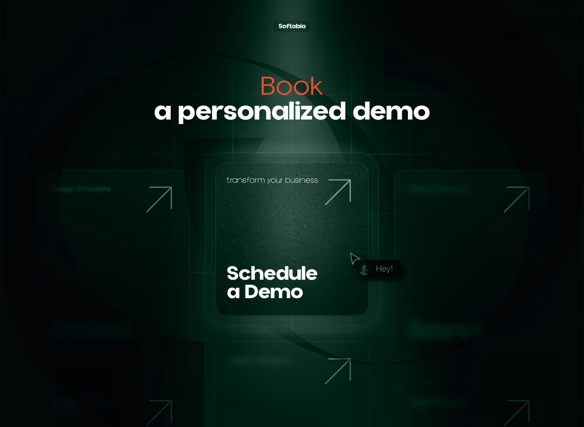 schedule a demo with softobia
