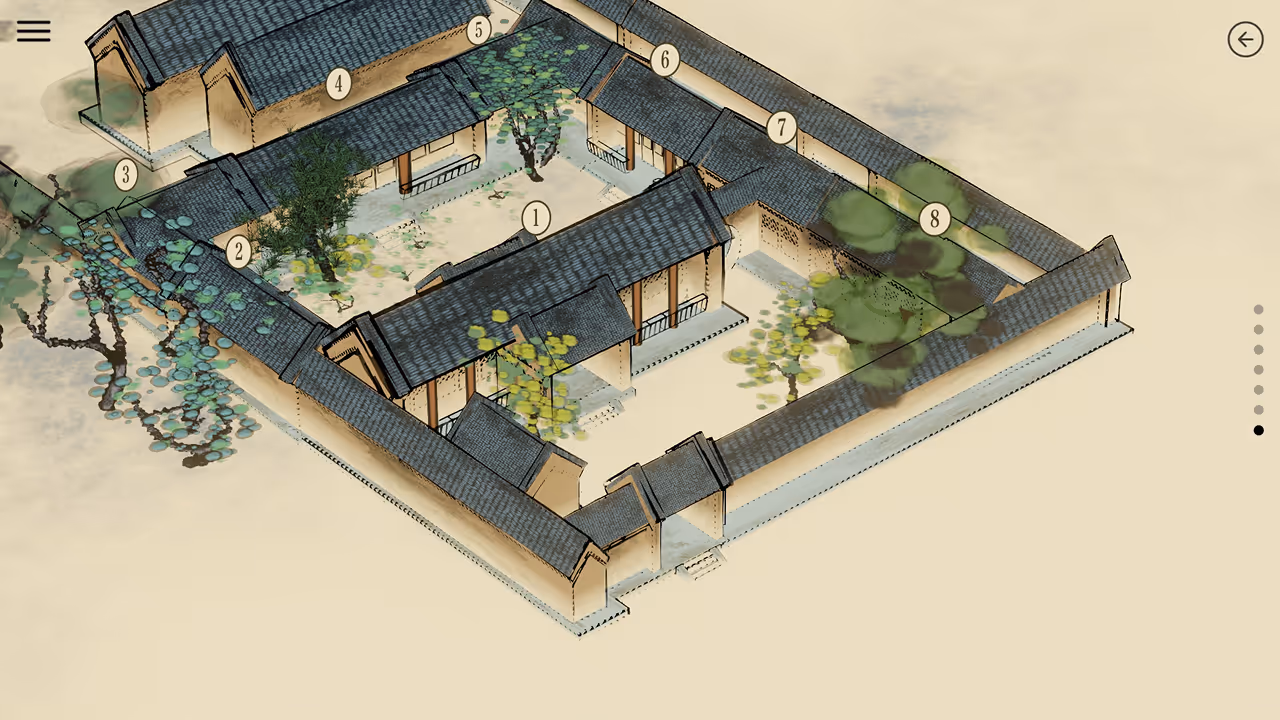 screenshot of part 7 for Exhibition Hall Layout