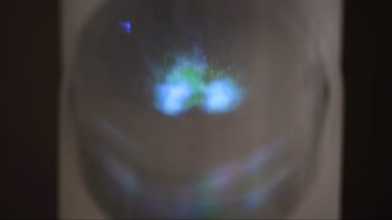 a photo of the installation