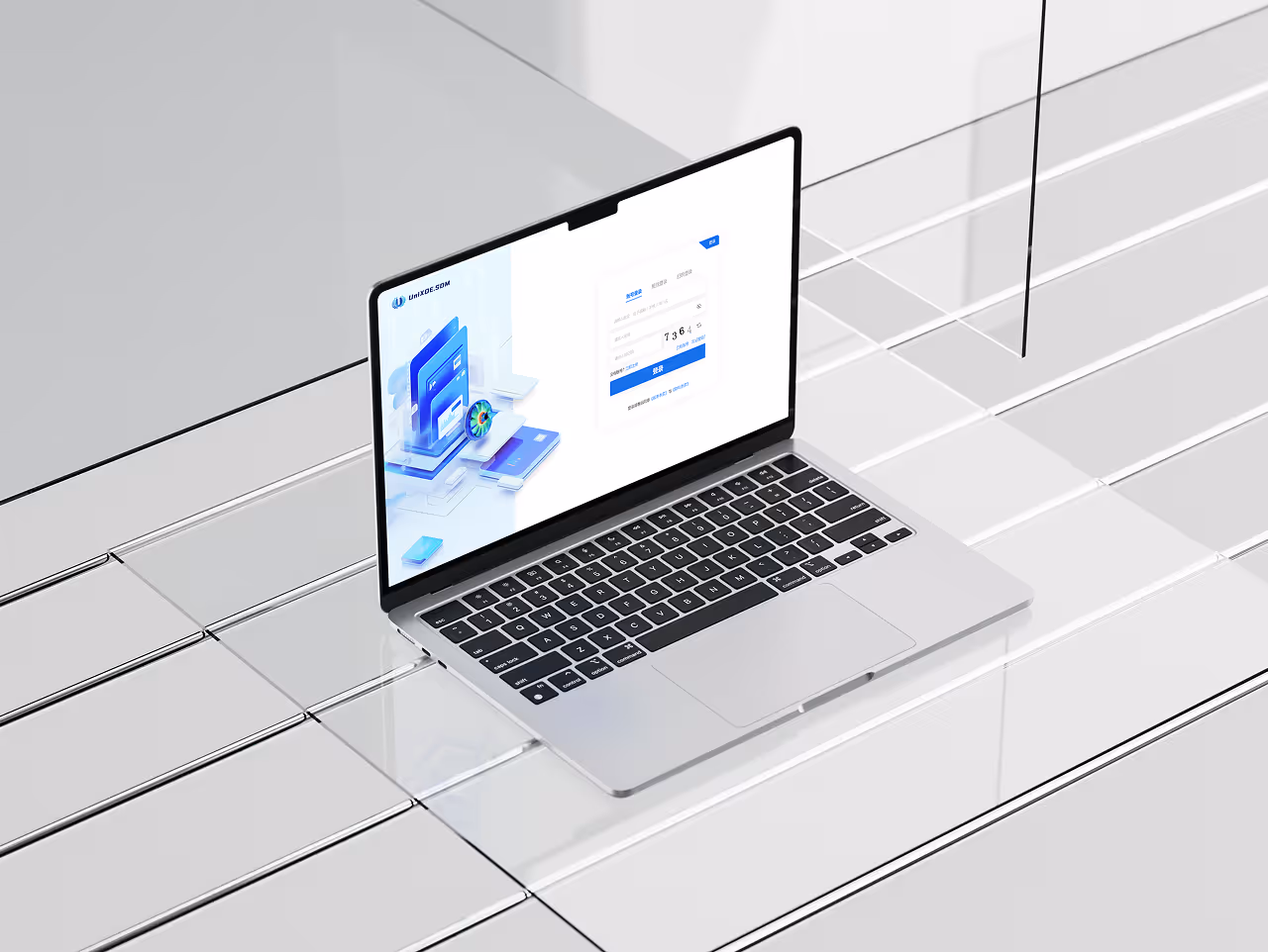 Version 2 Design - login page