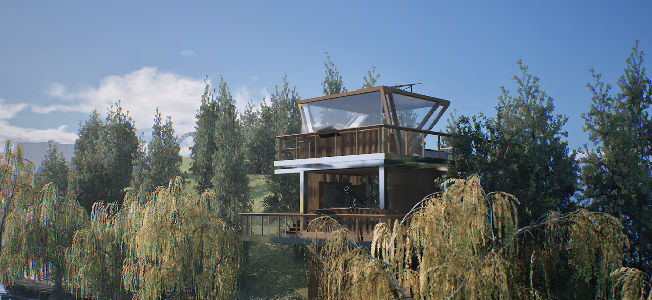 a photo of the second-floor space