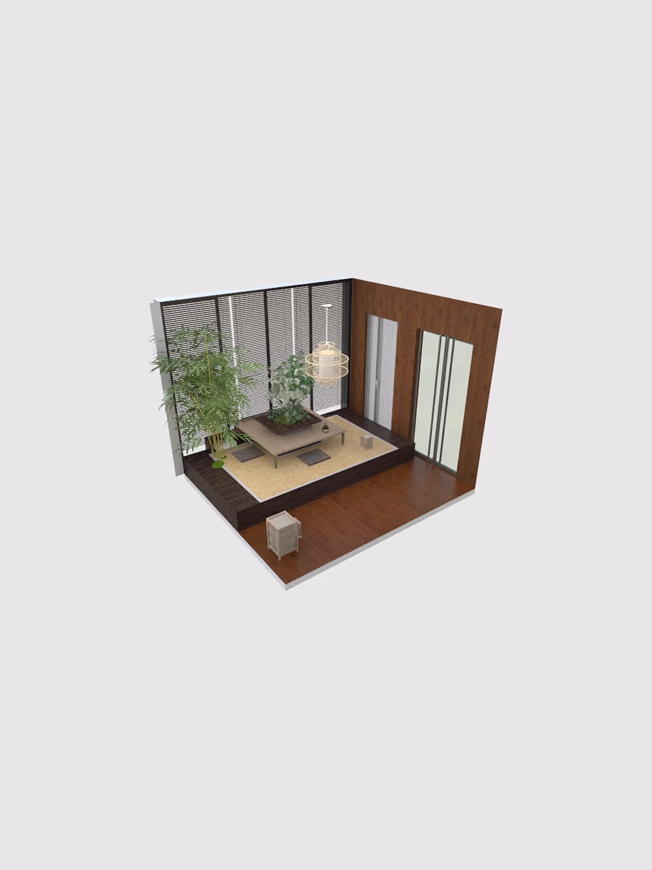 sun porch rendering