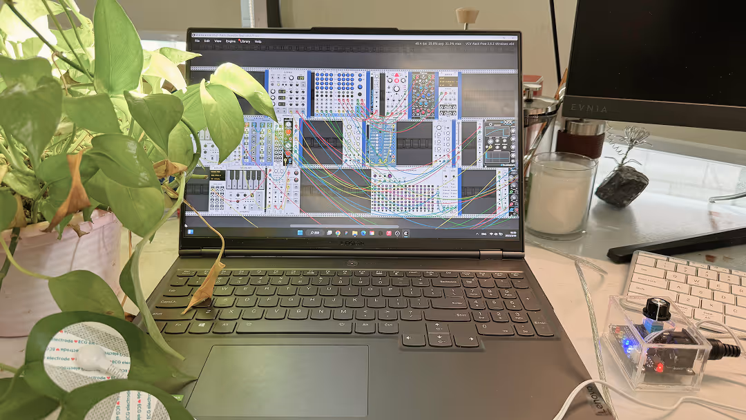 Documentation of the technical testing process for the Plant Pianist interactive installation, focusing on system calibration and signal translation.