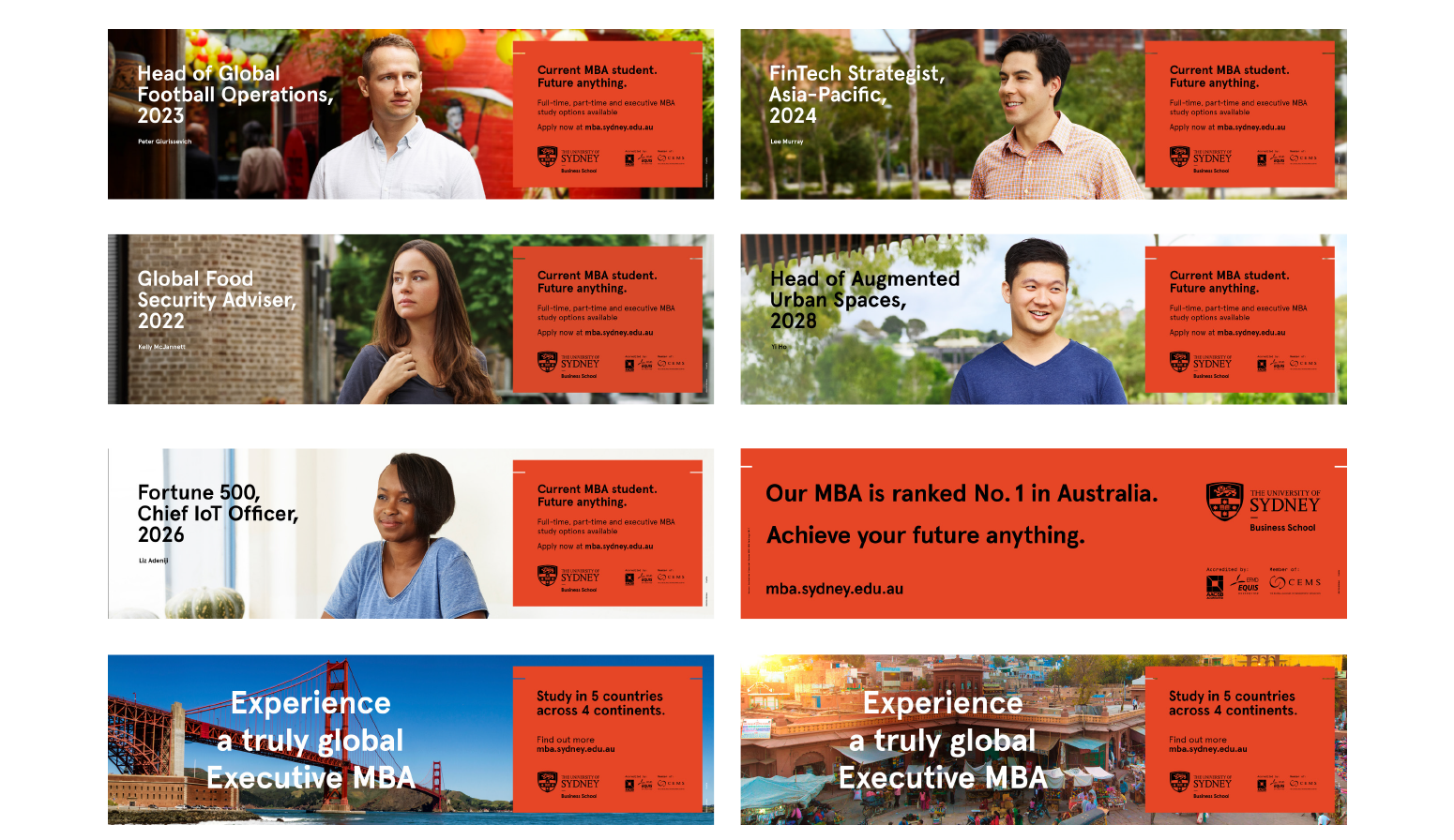 MBA outdoor advertising