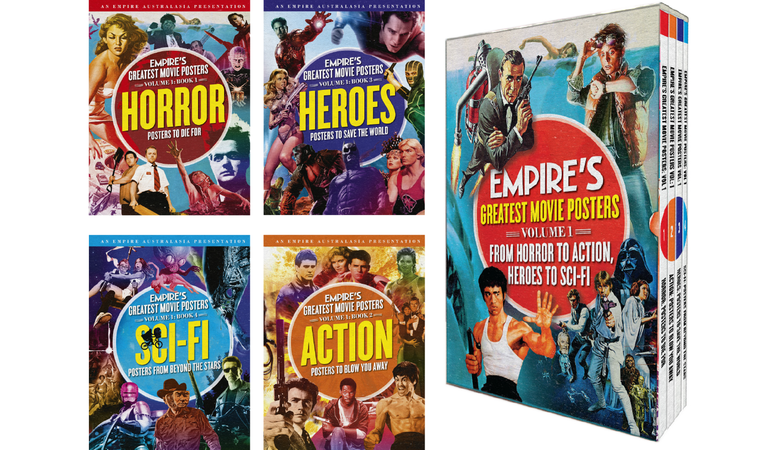Empire Movie posters books and storage sleeve