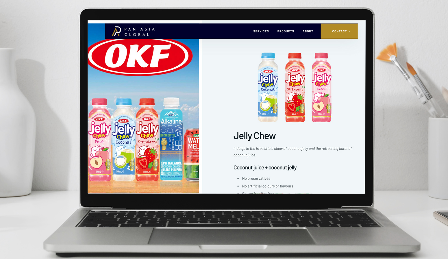 OKF drinks page