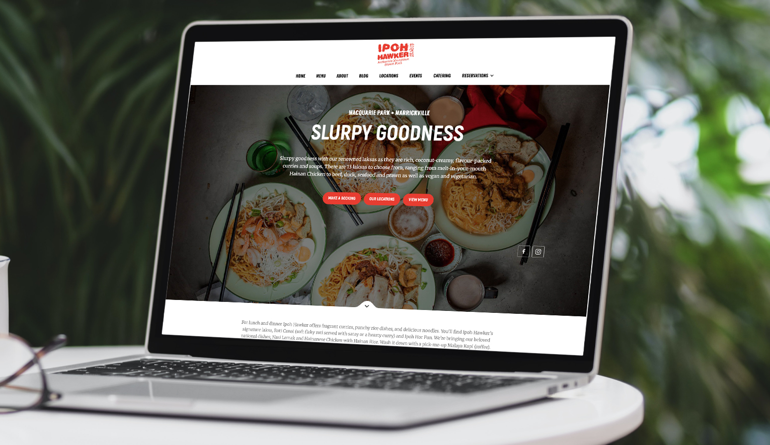 Ipoh Hawker homepage