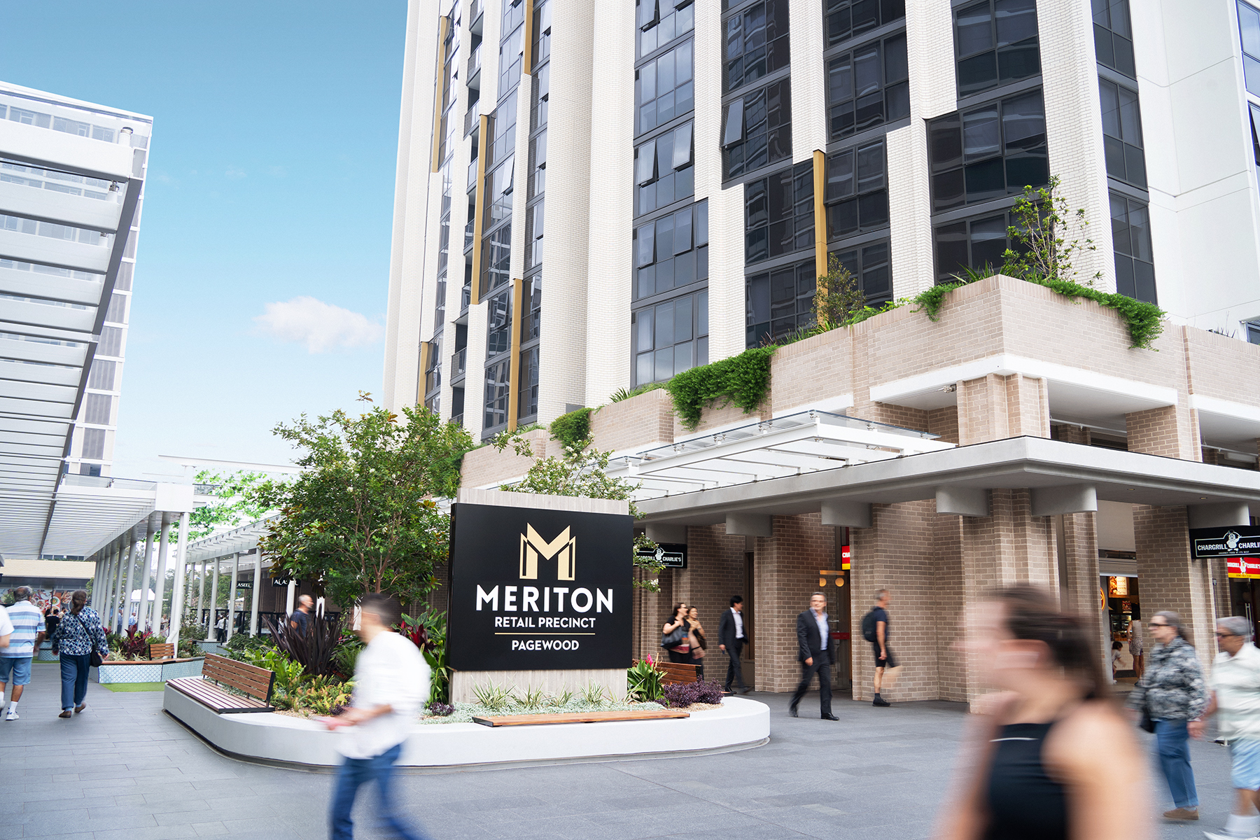 Image of Meriton Retail Precinct outdoor mall