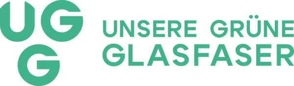 Bild vergrößern: Das Logo des Unternehmens Unsere Grüne Glasfaser UGG.