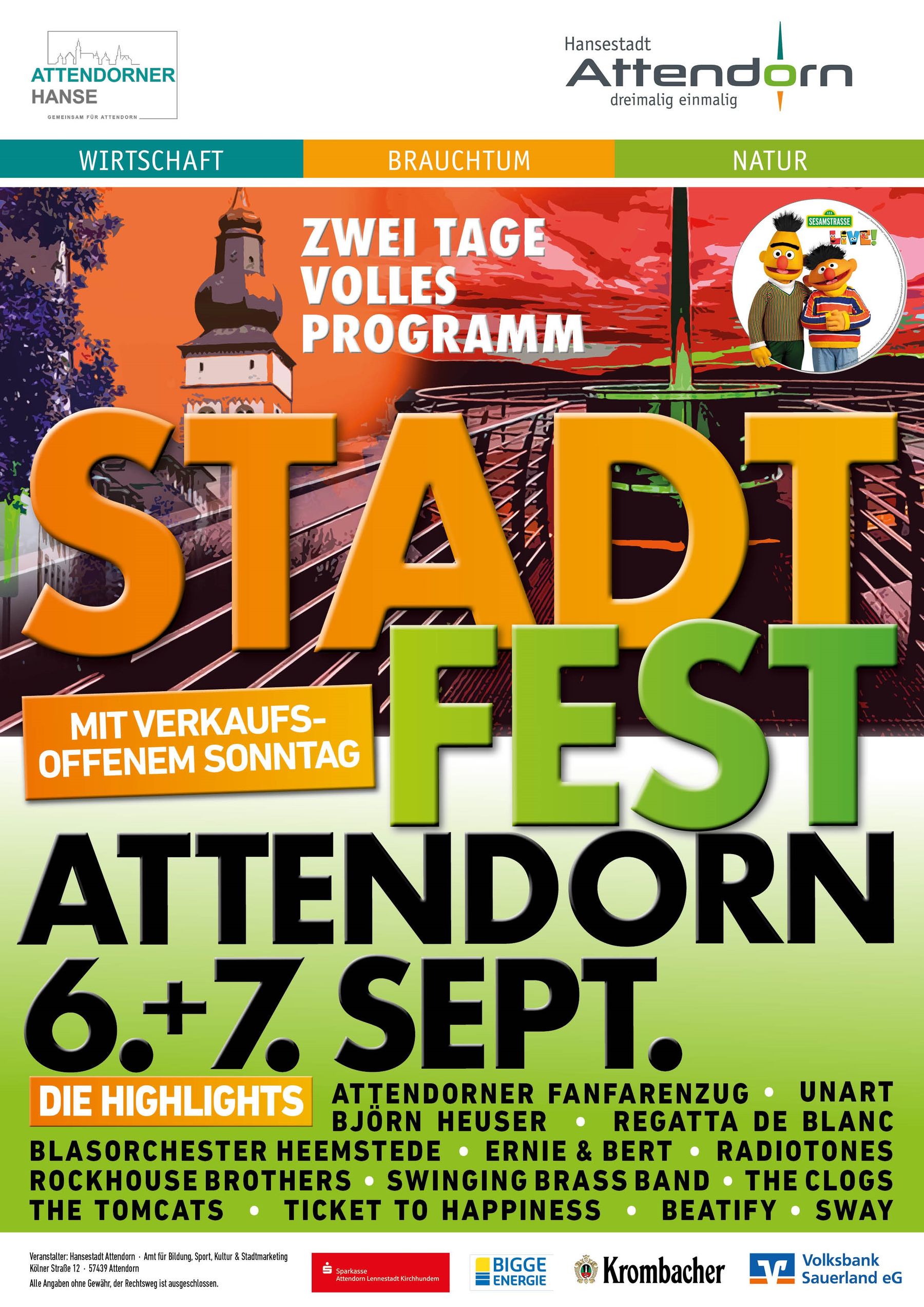 Stadtfest Plakat