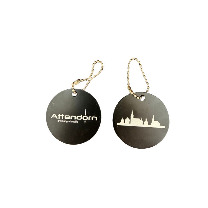 Schlüsselanhänger mit Attendorn Silhouette