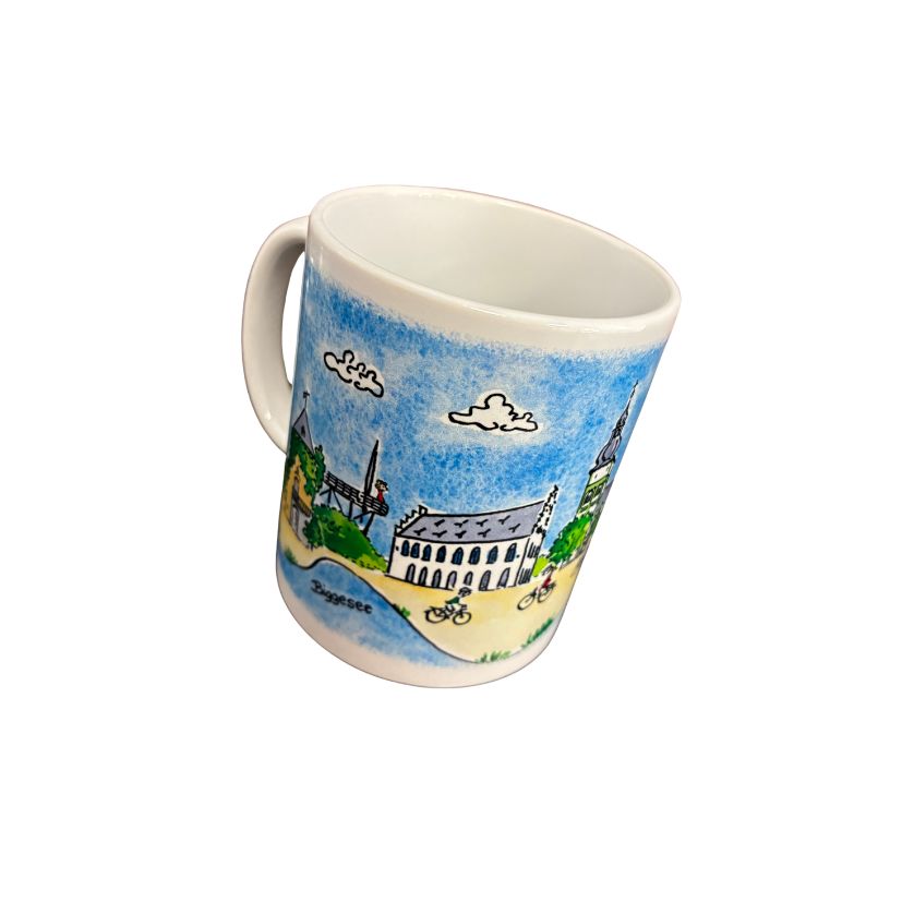 Attendorn Tasse mit "Comic" Motiv