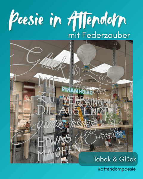 Schaufenster Tabak & Glück
