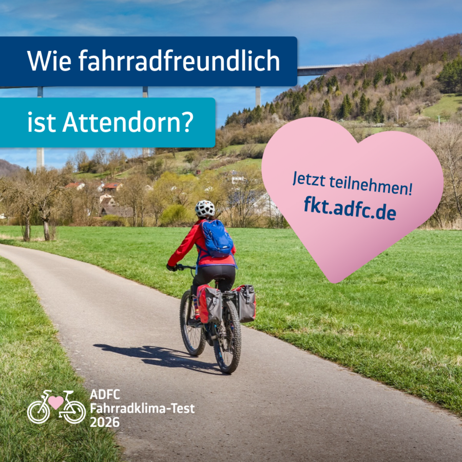 Bild vergrößern: Fahrradklima-Test 2026