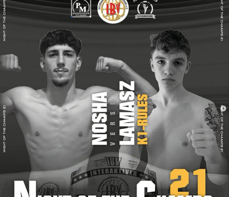 Bartek kämpft am 28.03 bei der Night of the Champs, wir drücken die Daumen