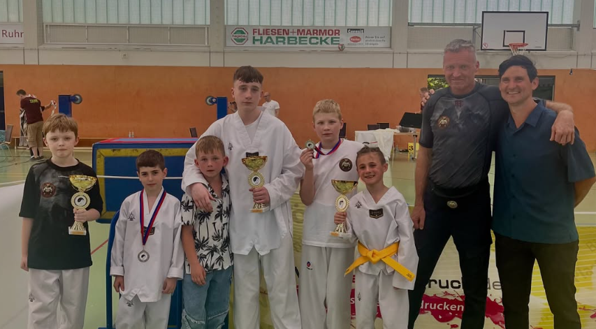 Taekwondo Schüler beim Korea Cup 2026