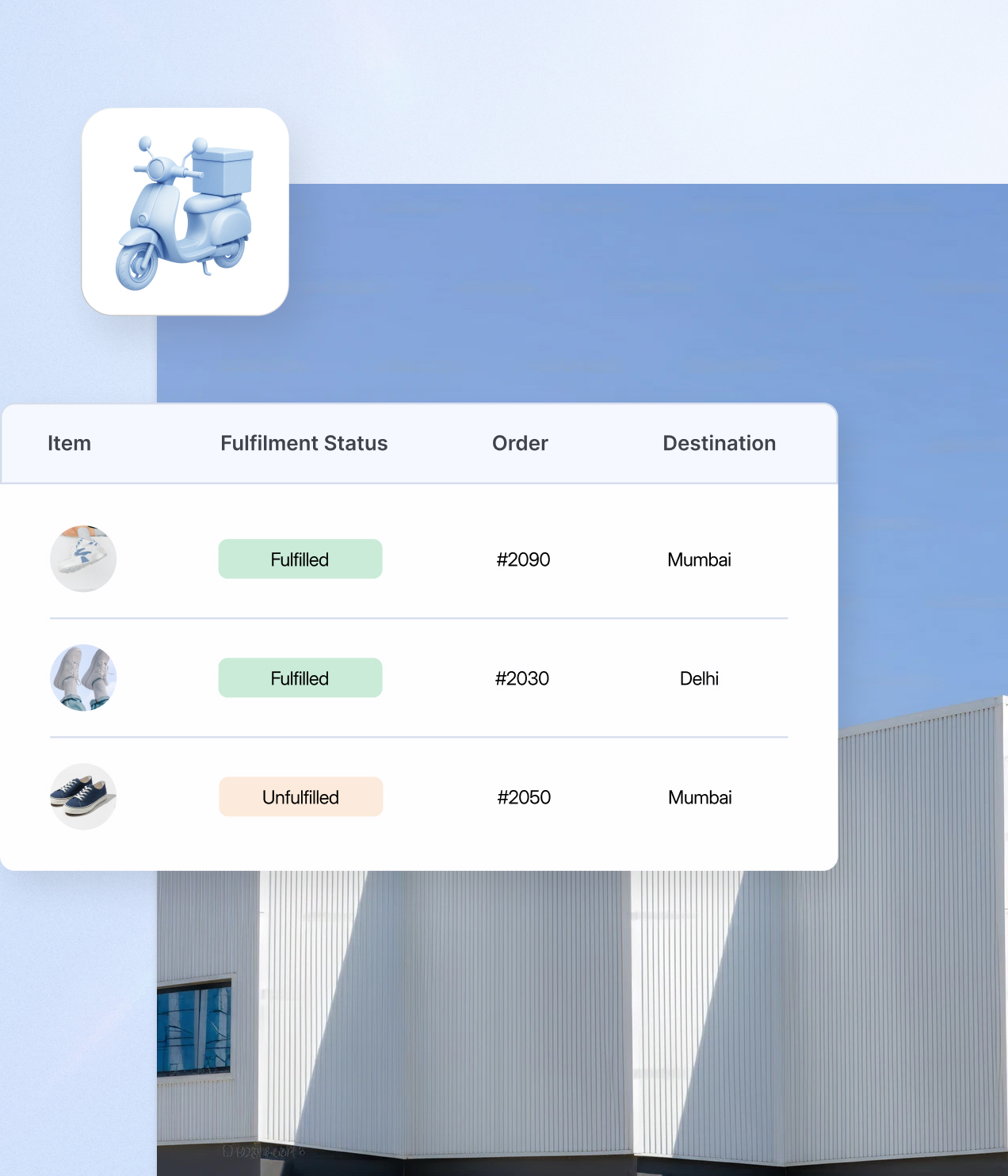 Logistics and shipping