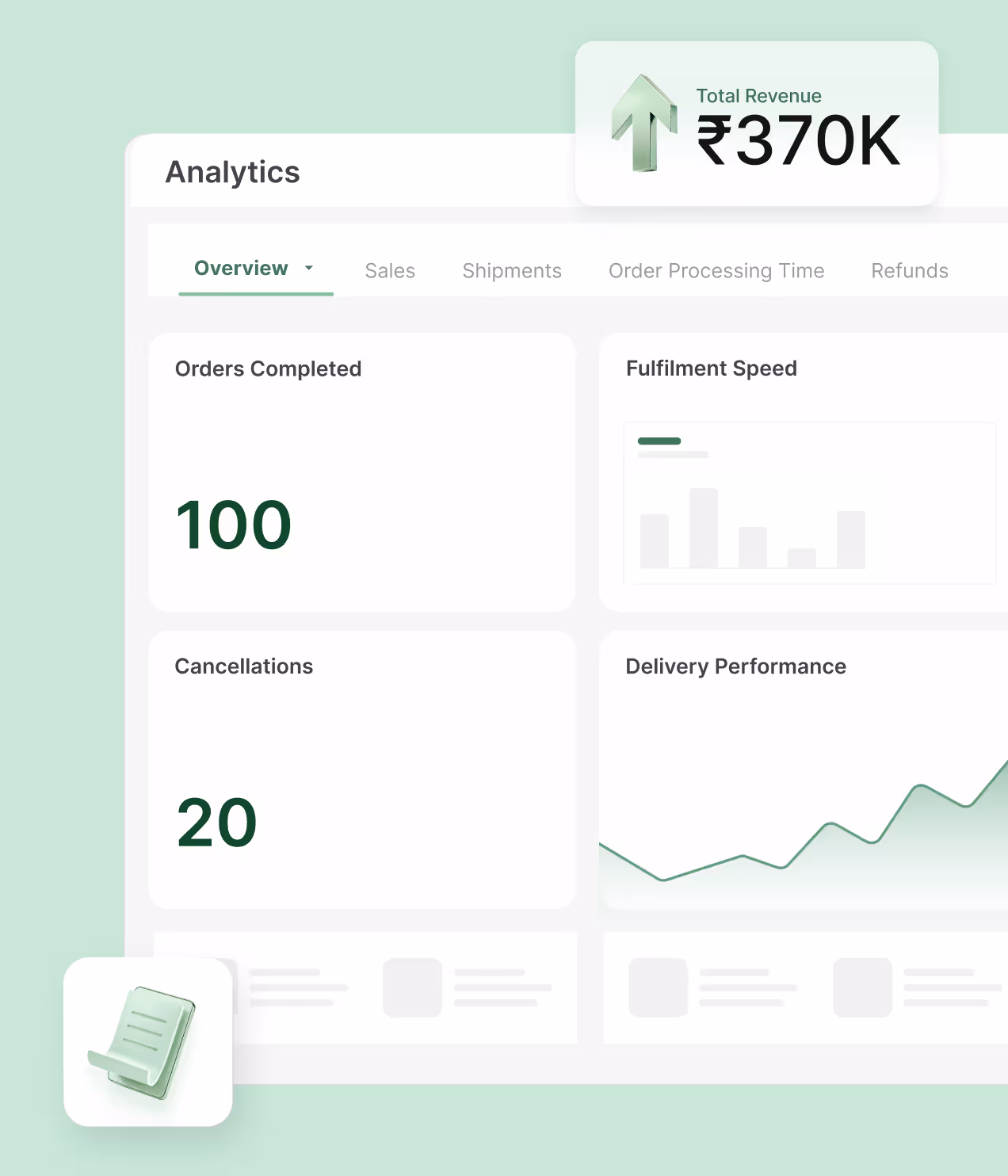 Analytics & reporting