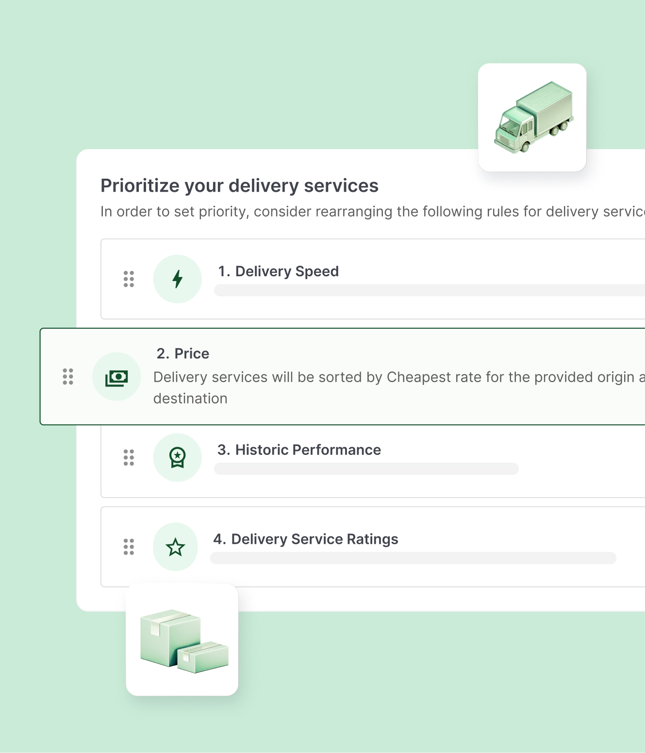 Automate courier allocation