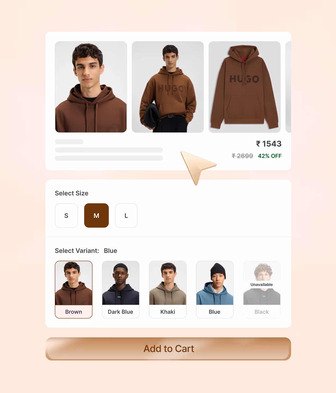 One-click product info