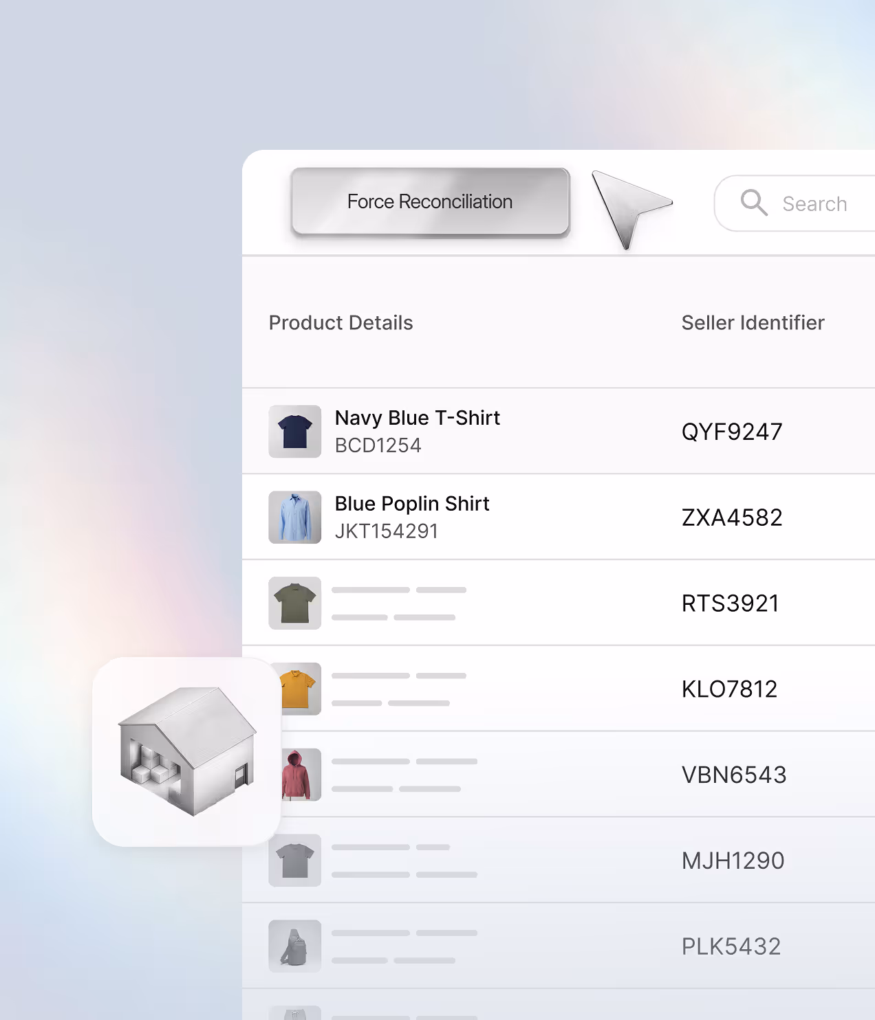 Inventory Management, Snapshots & Reconciliation