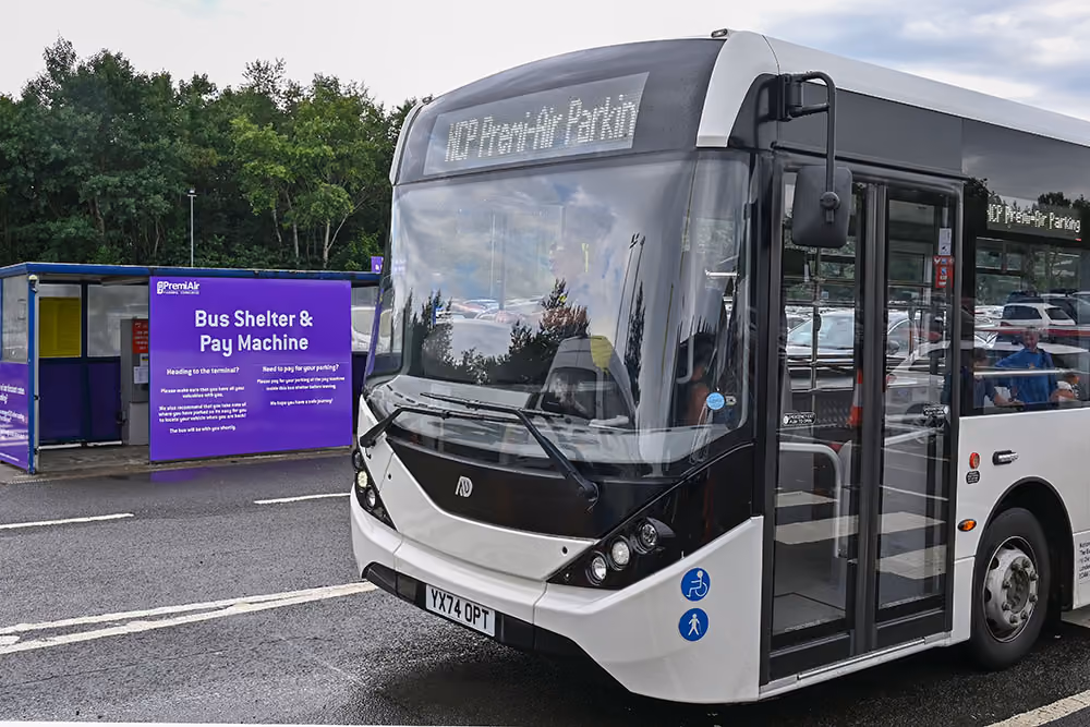 PremiAir, Edinburgh Airport Parking free shuttle bus