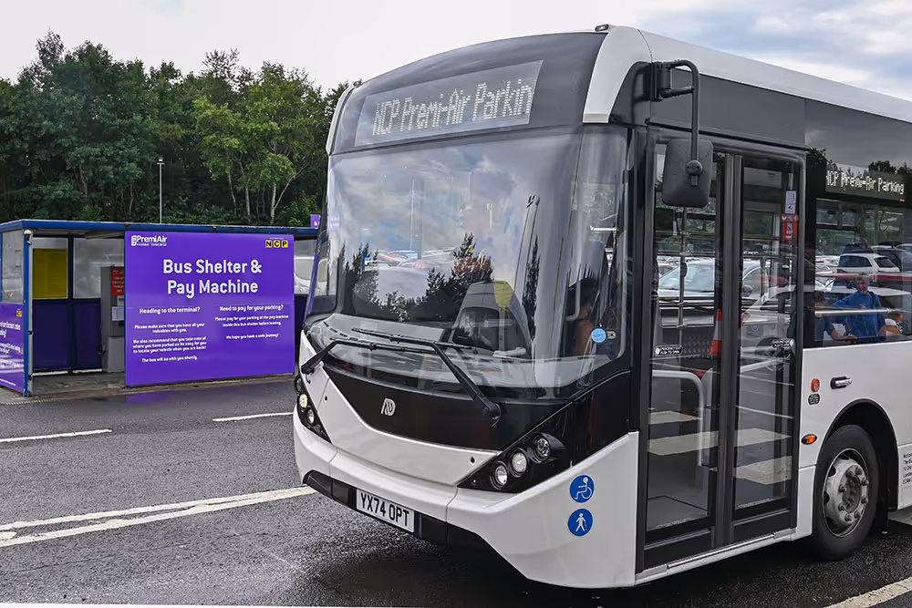 PremiAir, Edinburgh Airport Parking free shuttle bus