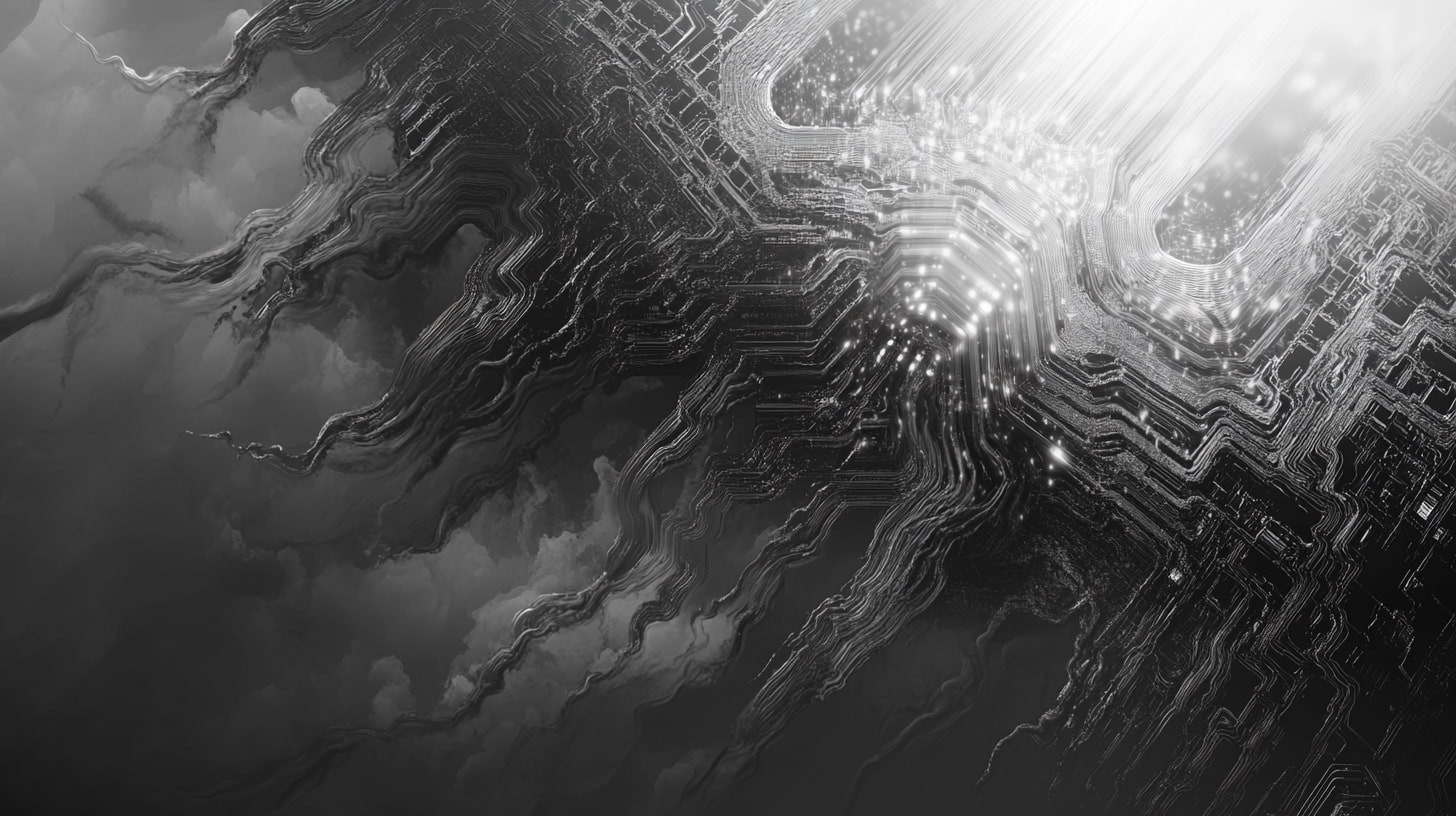 A conceptual image of data anomalies within a data ecosystem