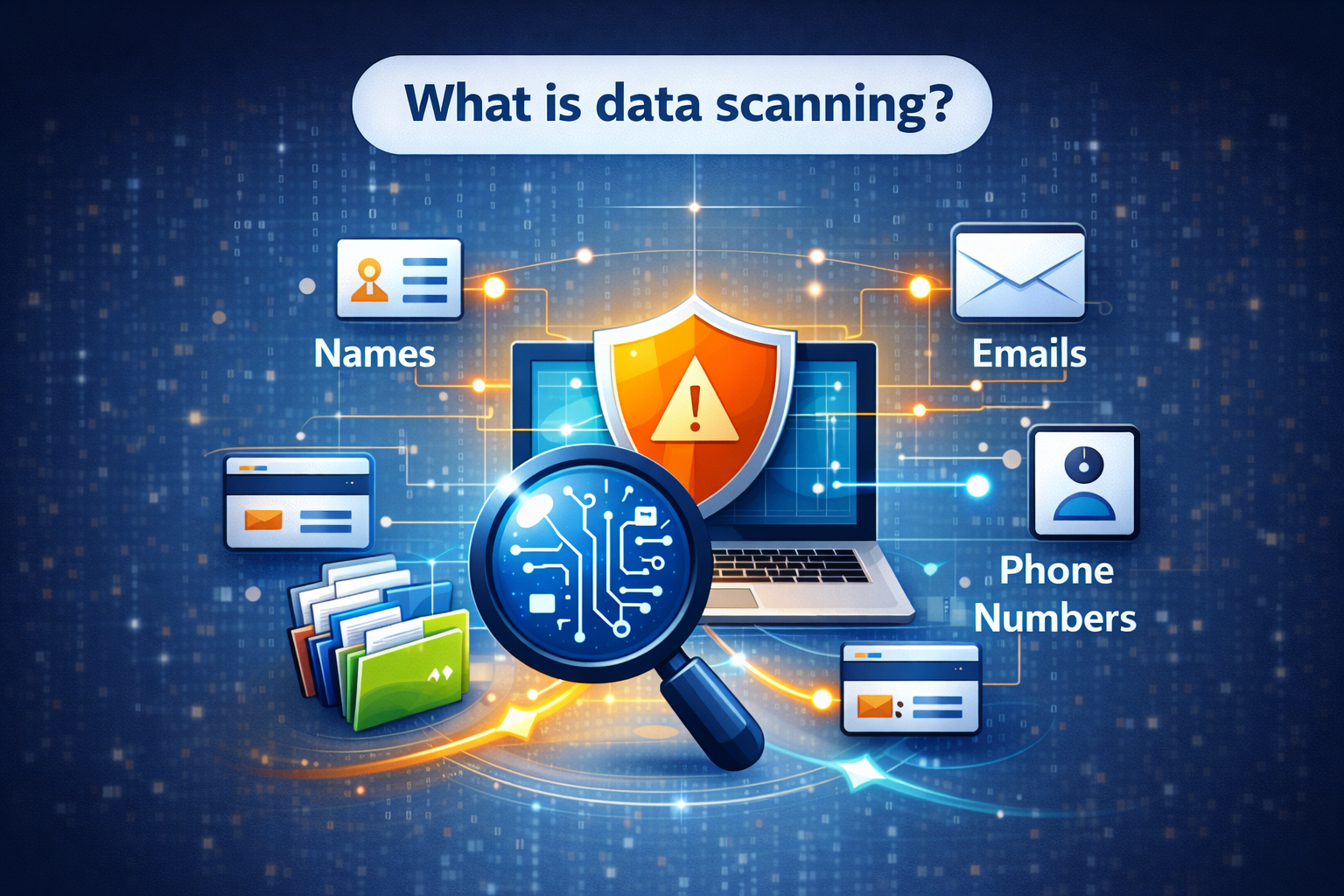 an image illustrating sensitive data scanning