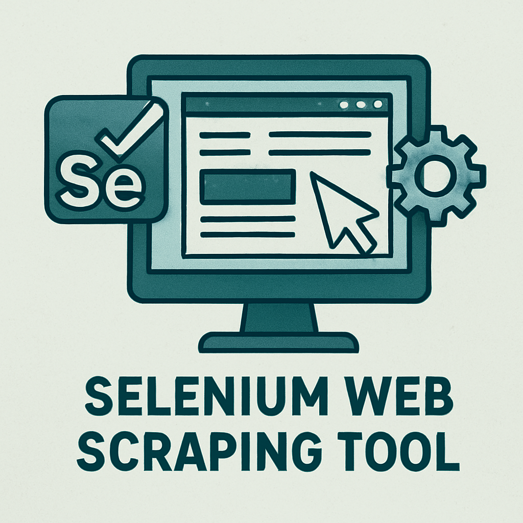 Selenium Web Scraping Tool