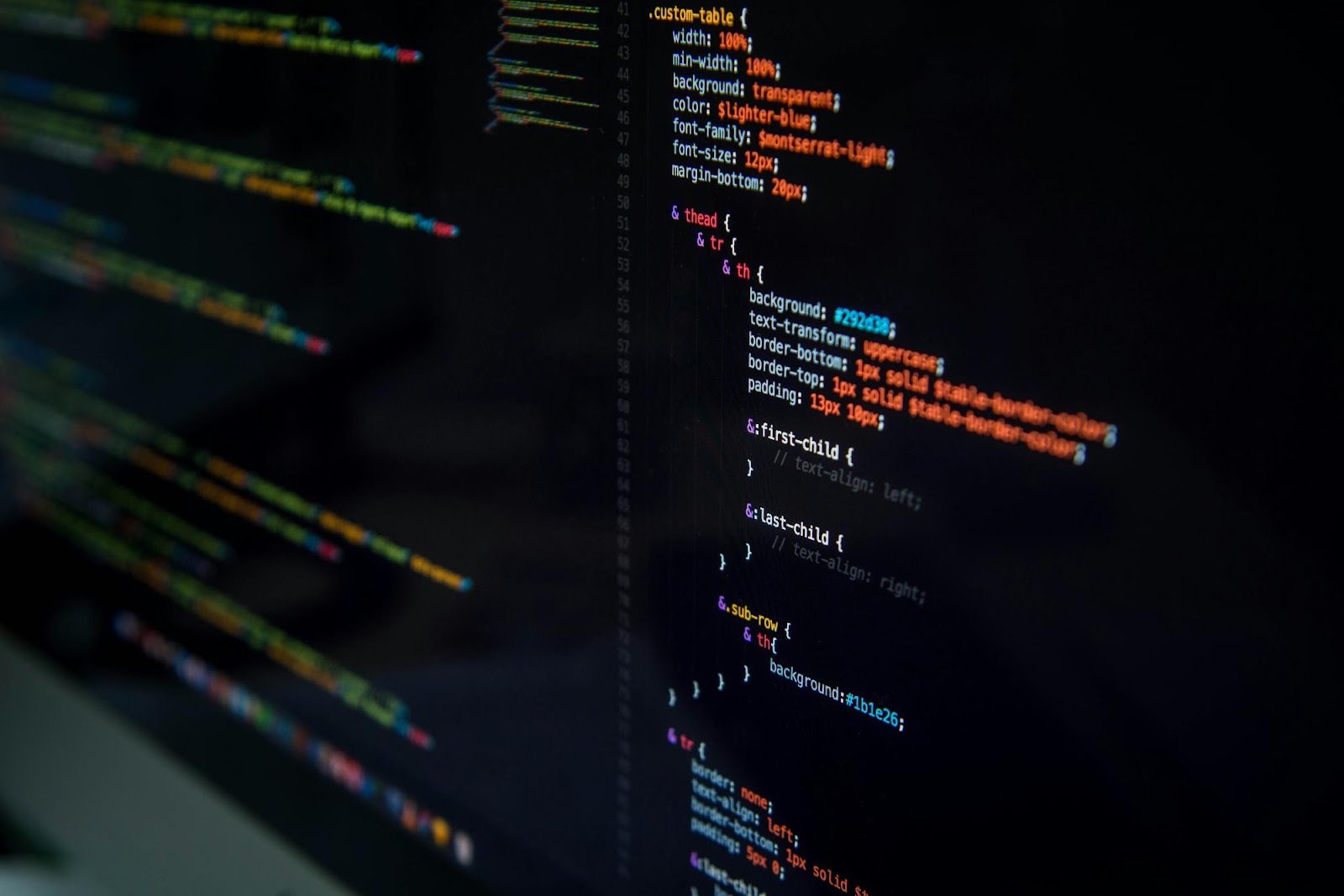 Inspecting a website's HTML structure