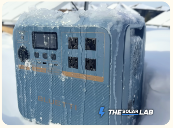 Bluetti Pioneer Na in Cold Weather