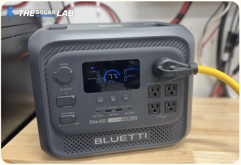 Bluetti Elite 300 30A Plug