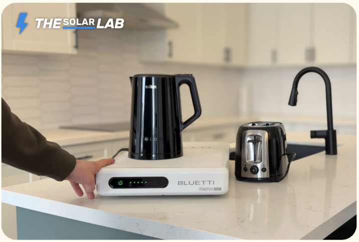 Bluetti Fridge Power UPS Battery 