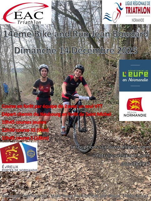 Bike & Run - 14 Décembre 2025 - 14e EDITION