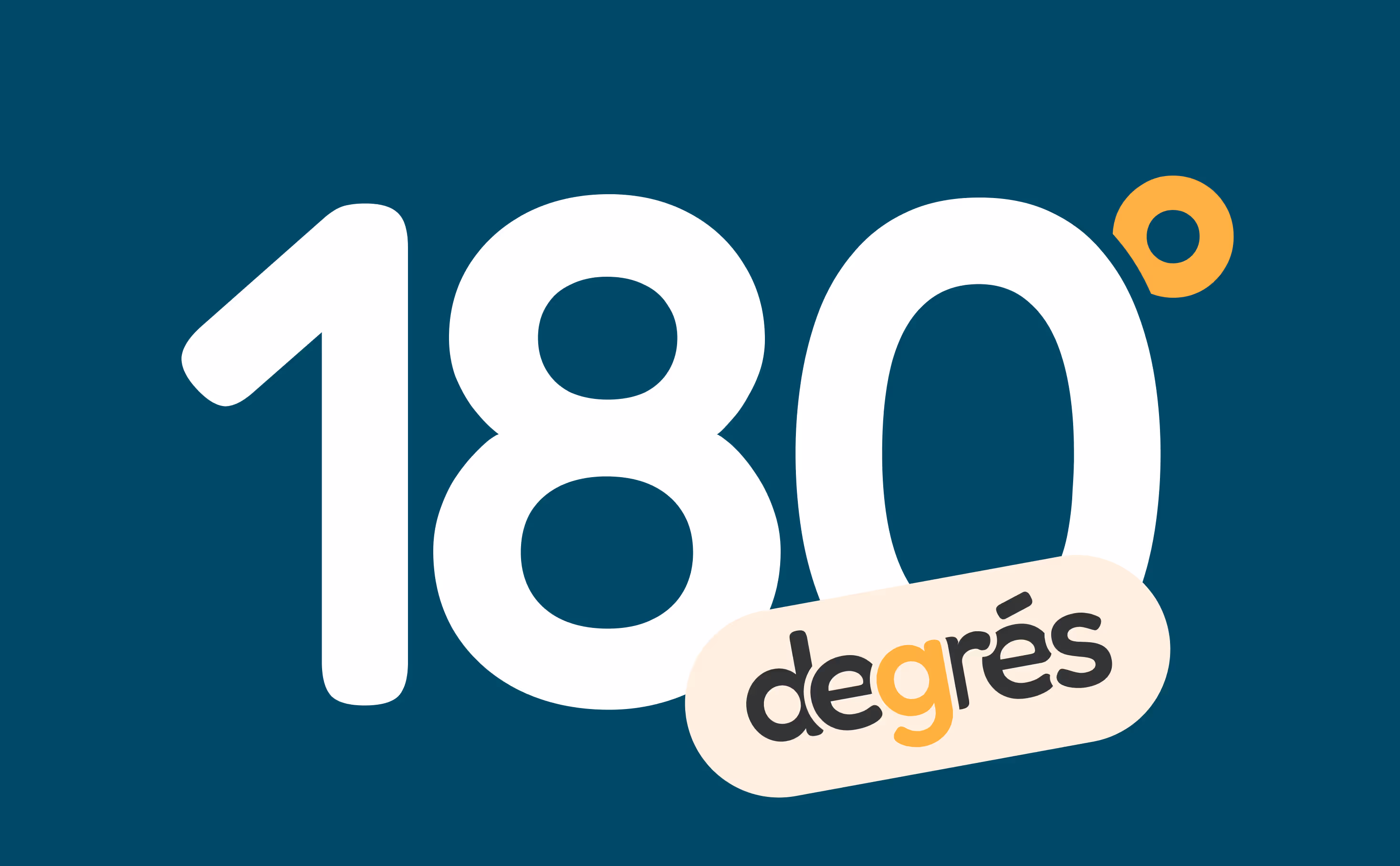 180 degrés