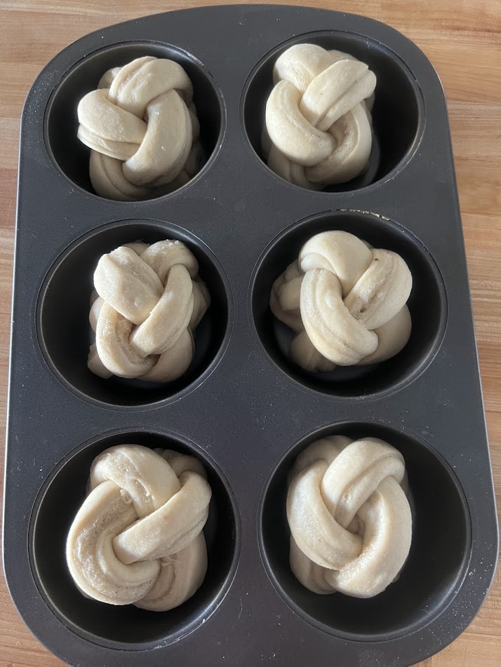 Buns before final proof