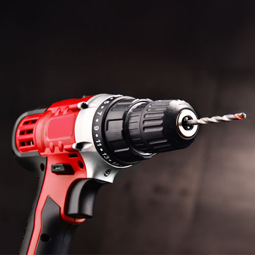 A red drill.